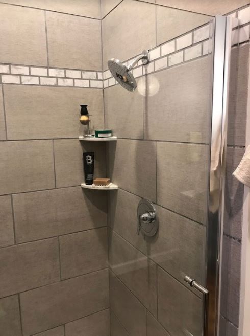 Adhesive Shower Shelf 