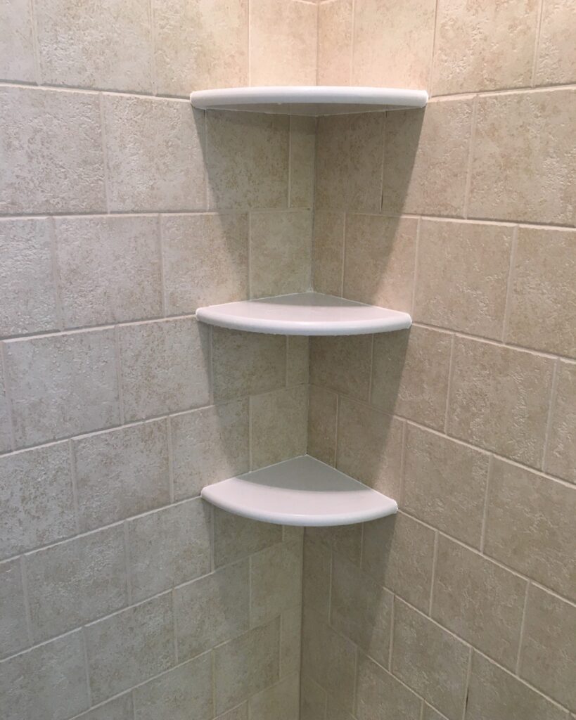 Step By Step On How To Install Corner Shelf In Shower