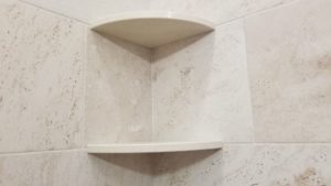 GoShelf™: Corner Shower Shelf That Looks Seamless