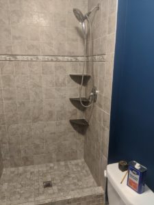 corner shelf shower caddy