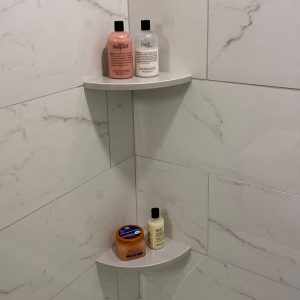 in shower storage solutions