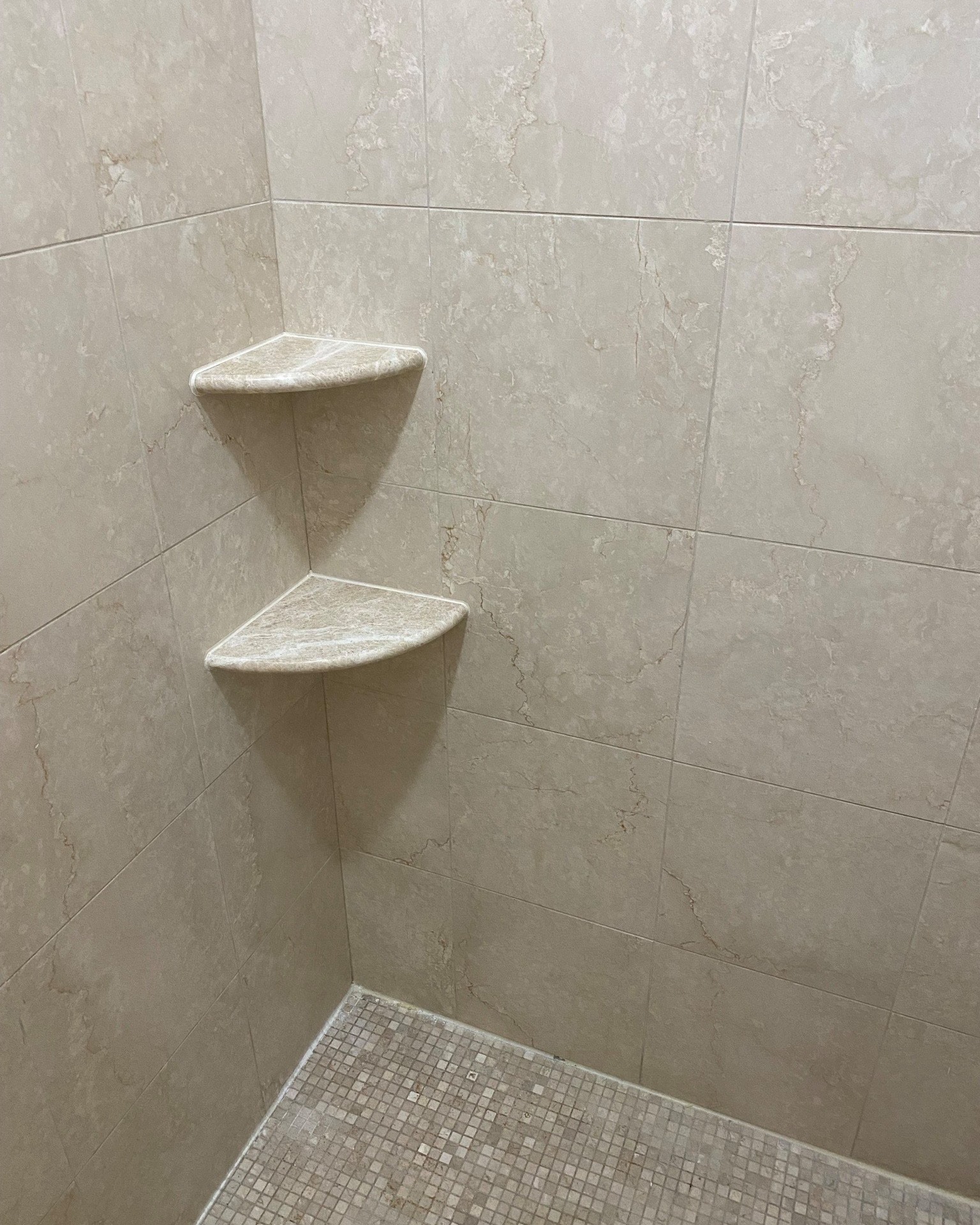 Easy Install Shower Accessories Corner Shelf: The GoShelf System