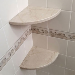 shower cubby shelf