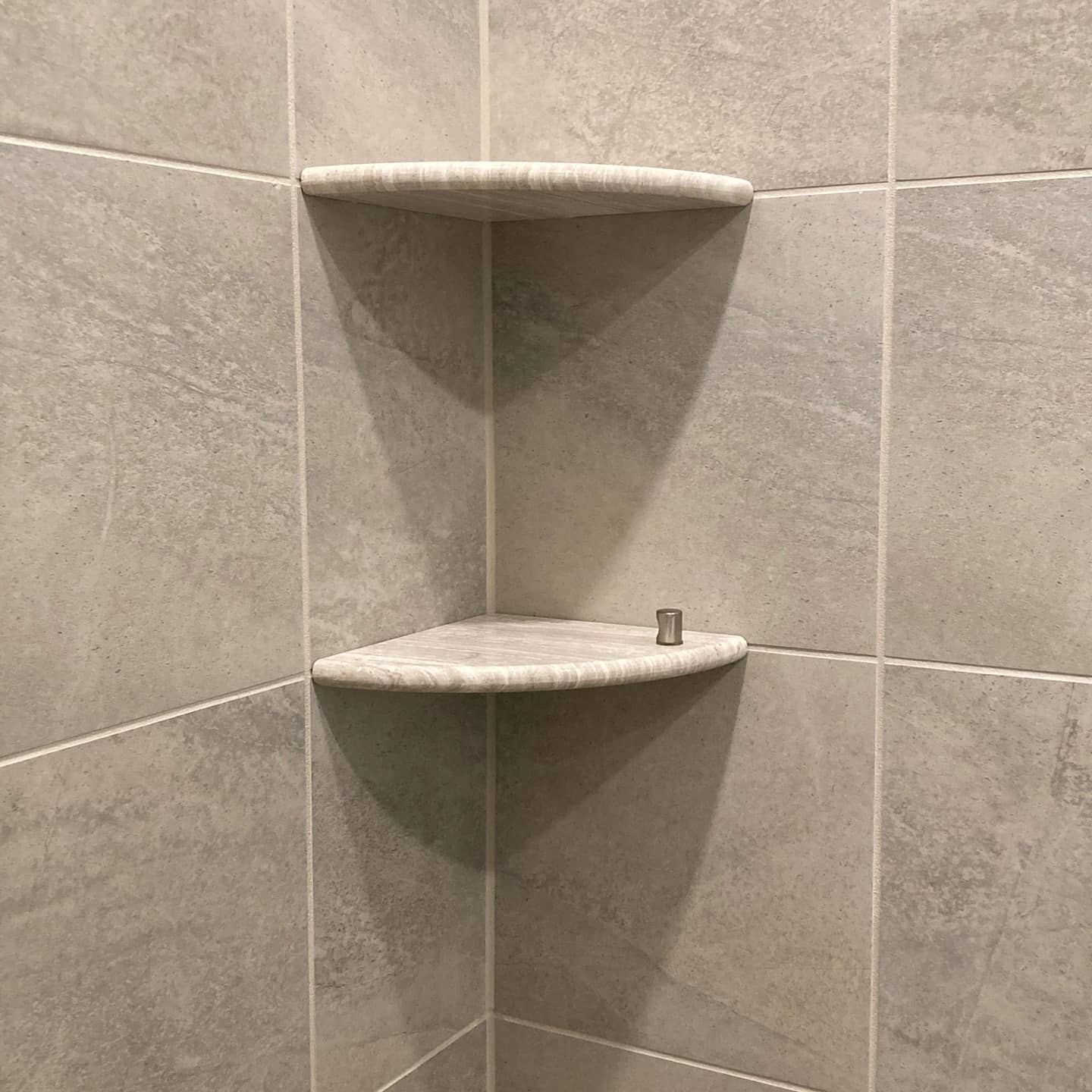 Easy Install Shower Accessories Corner Shelf: The GoShelf System