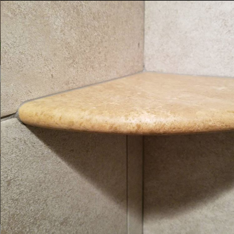 How to Add a Shelf to a Shower Niche