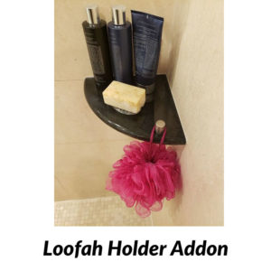 GoShelf: Stylish, Seamless Ceramic Shampoo Holder for Your Shower