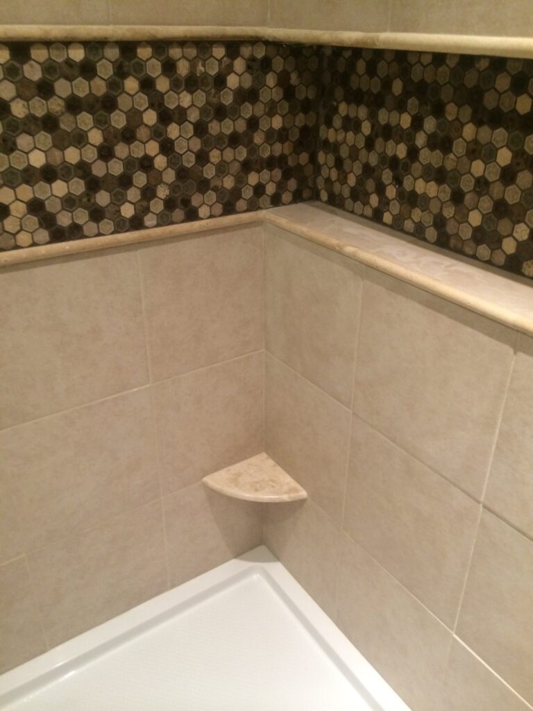 shower shaving step